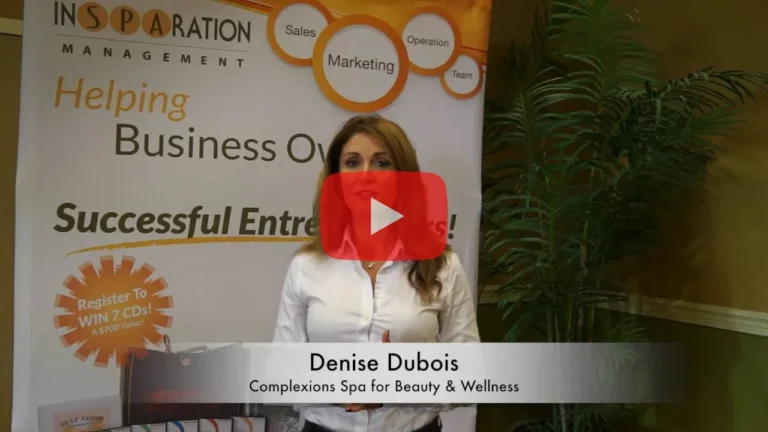 Video Testimonial from Denise Dubois of Complexions Spa